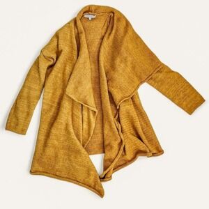 Favlux Mustard‎ Yellow Cardigan Sweater - Size Small